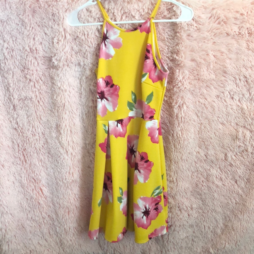 Yellow Flower dress